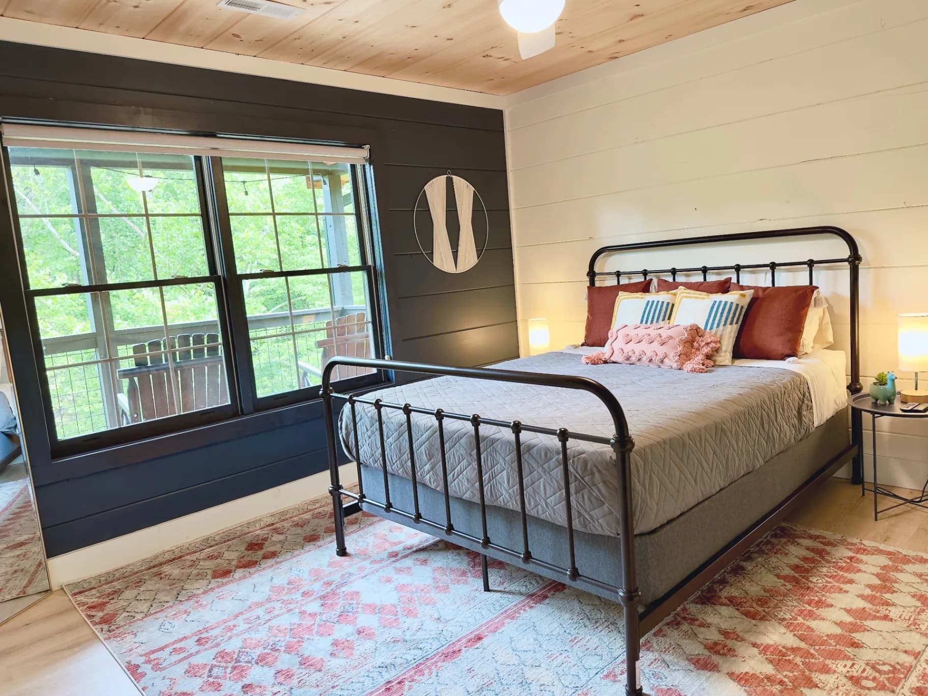 Master Bedroom with Farmhouse Style