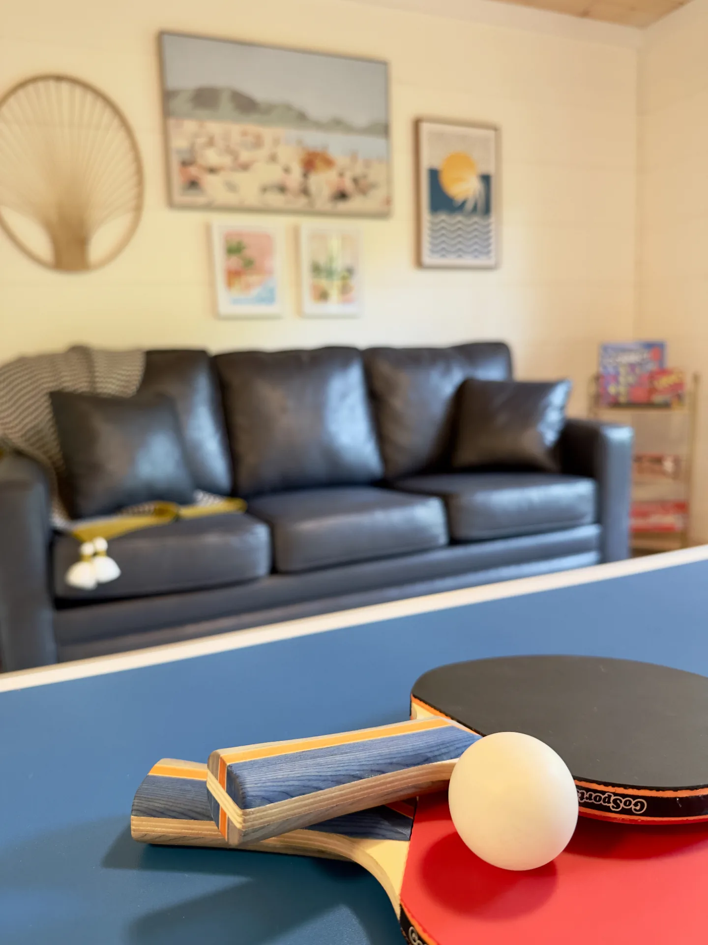 Ping Pong Table in Entertainment Area